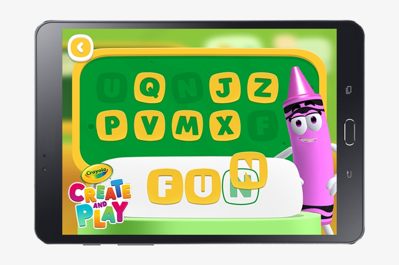Crayola's New Create & Play App Will Make Kids Think - Cartoon, transparent png #854791