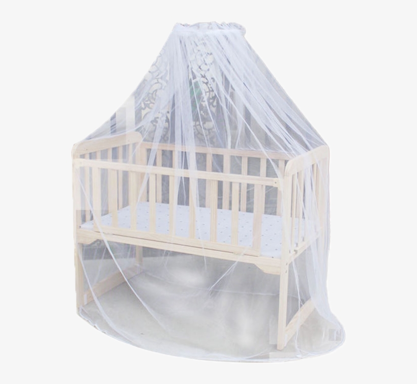 Crib Canopy Safety Net For Baby Cradle Mosquito Repellent - Baby Bed Mosquito Net, transparent png #854880