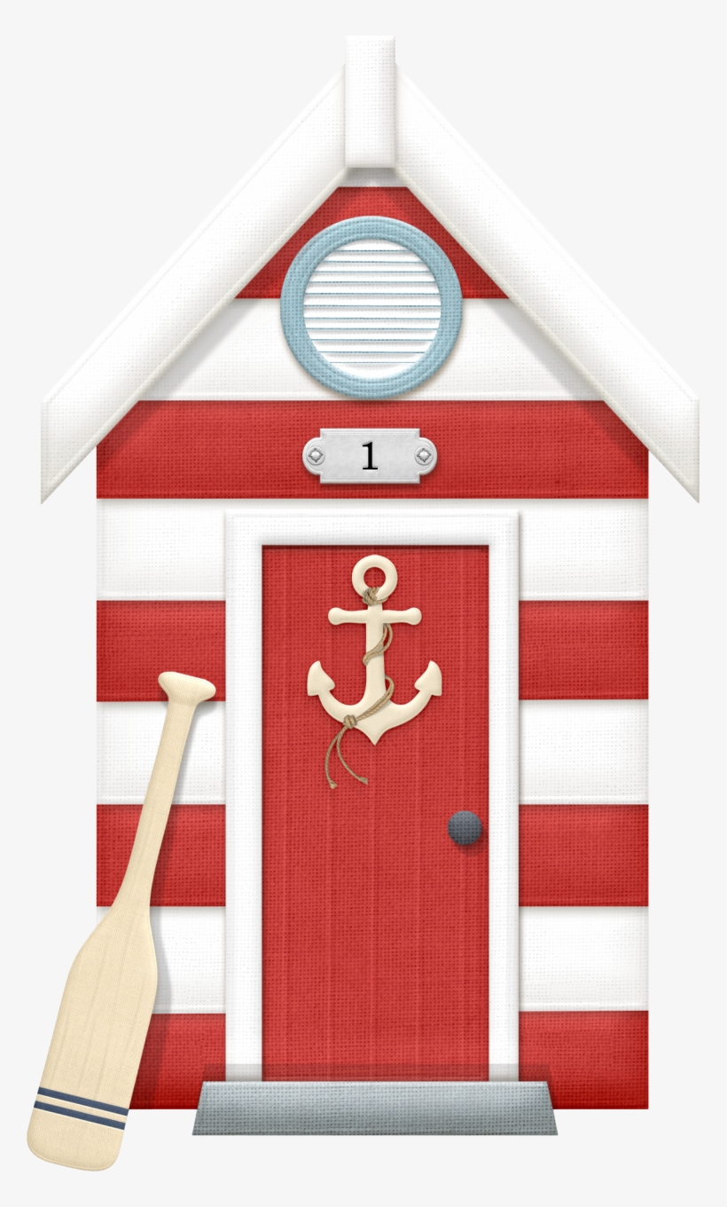 Beachhut 1 Maryfran - Wall Clock, transparent png #855144