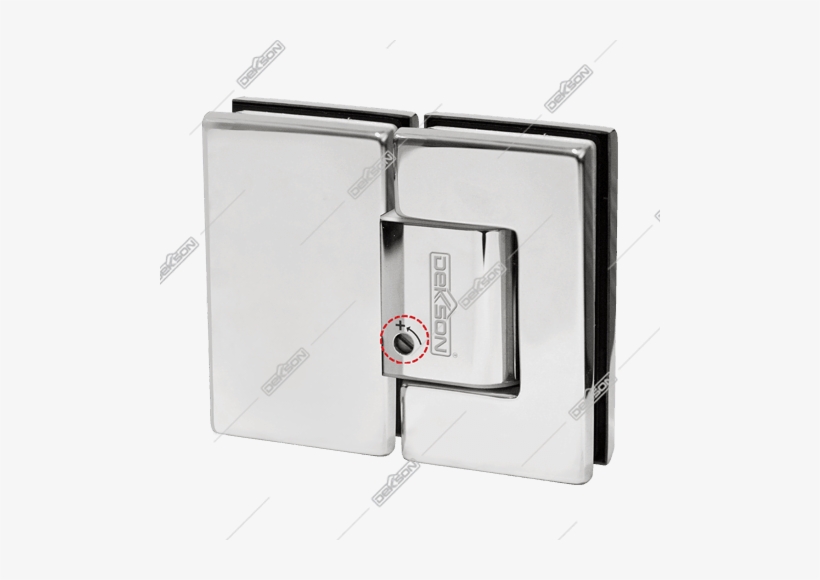 Shower Hinge Hydraulic Glass To Glass 180 Shh - Dekson, transparent png #855145
