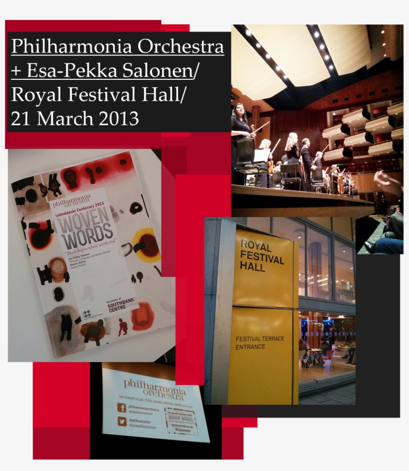 Philharmonia Lutoslawski - Flyer, transparent png #855524