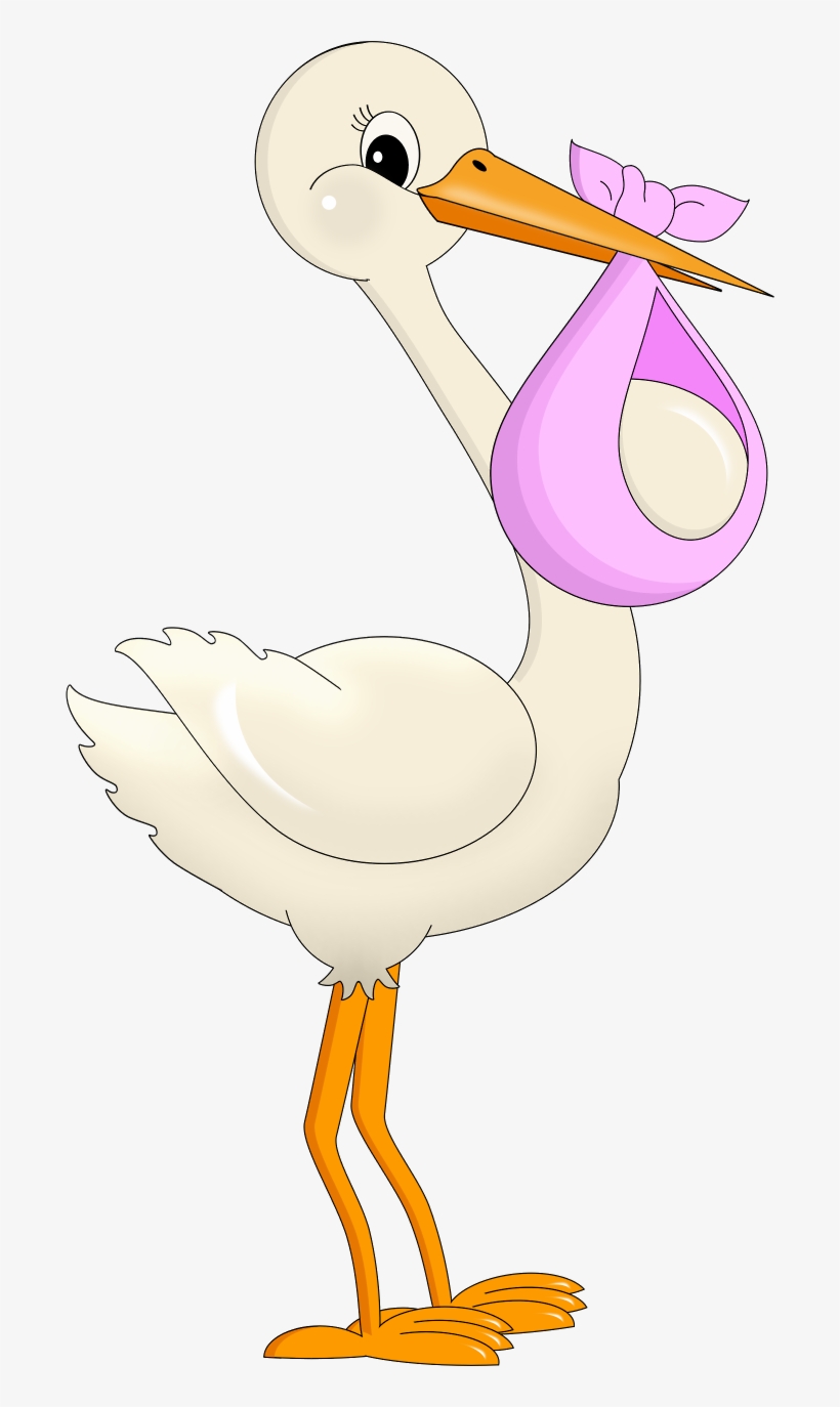 Dibujo De Cigueña Para Baby Shower, transparent png #855699