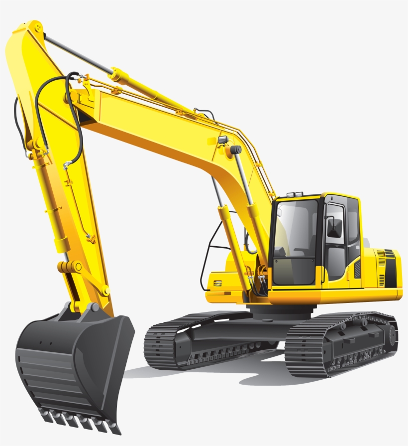 Excavator Best Png Clipart - Excavator Clipart, transparent png #855773