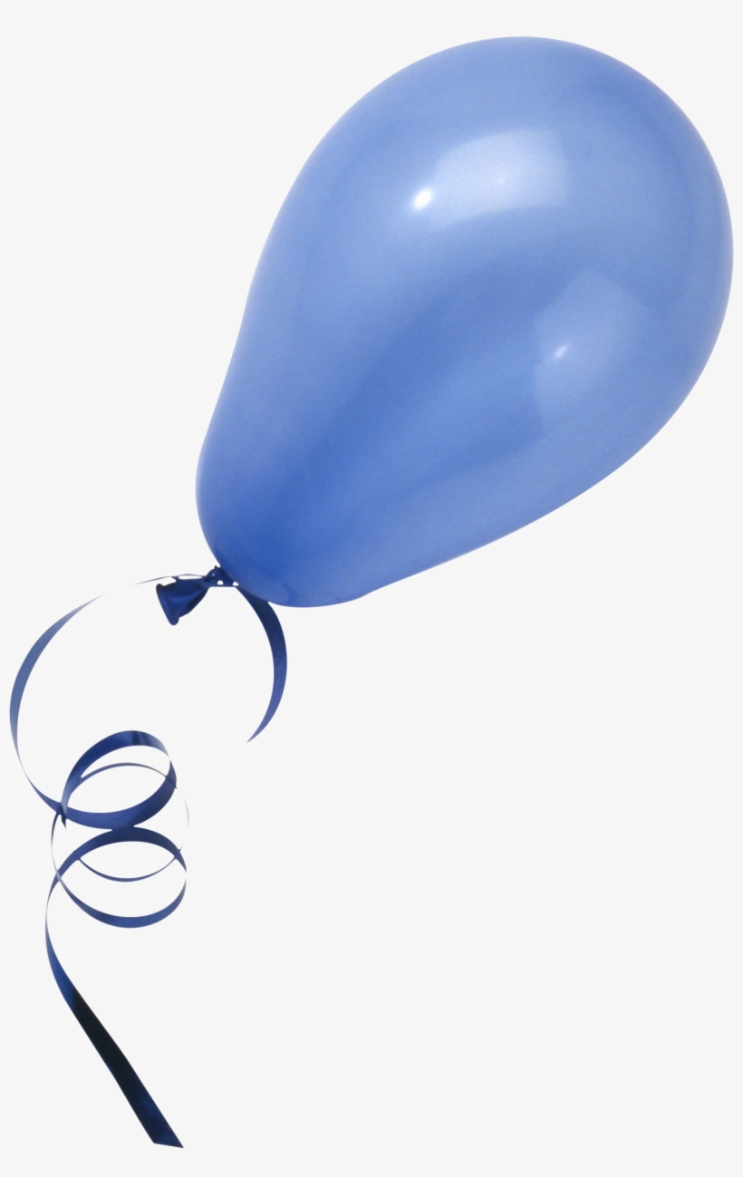 Blue Balloon Png Image - Objects, transparent png #855823