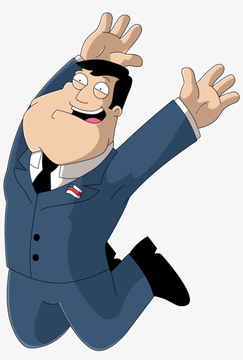 Good Morning Usa By Koisnake On Deviantart Vector Freeuse - American Dad Stan Smith Png, transparent png #856009