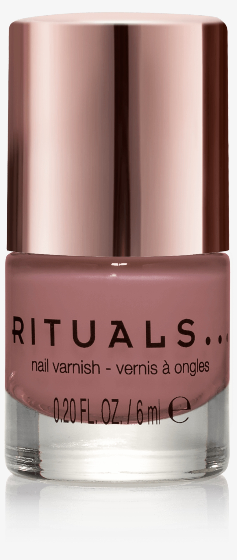 Miracle Nail Varnish Vintage Pink - Rituals Nail Polish - Beige, transparent png #856307