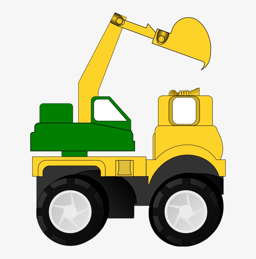 Clip Art - Toy Truck Clipart, transparent png #856419