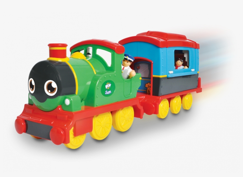 Wow Toys Sam The Steam Train - Wow Toy Sam The Steam Train, transparent png #856509