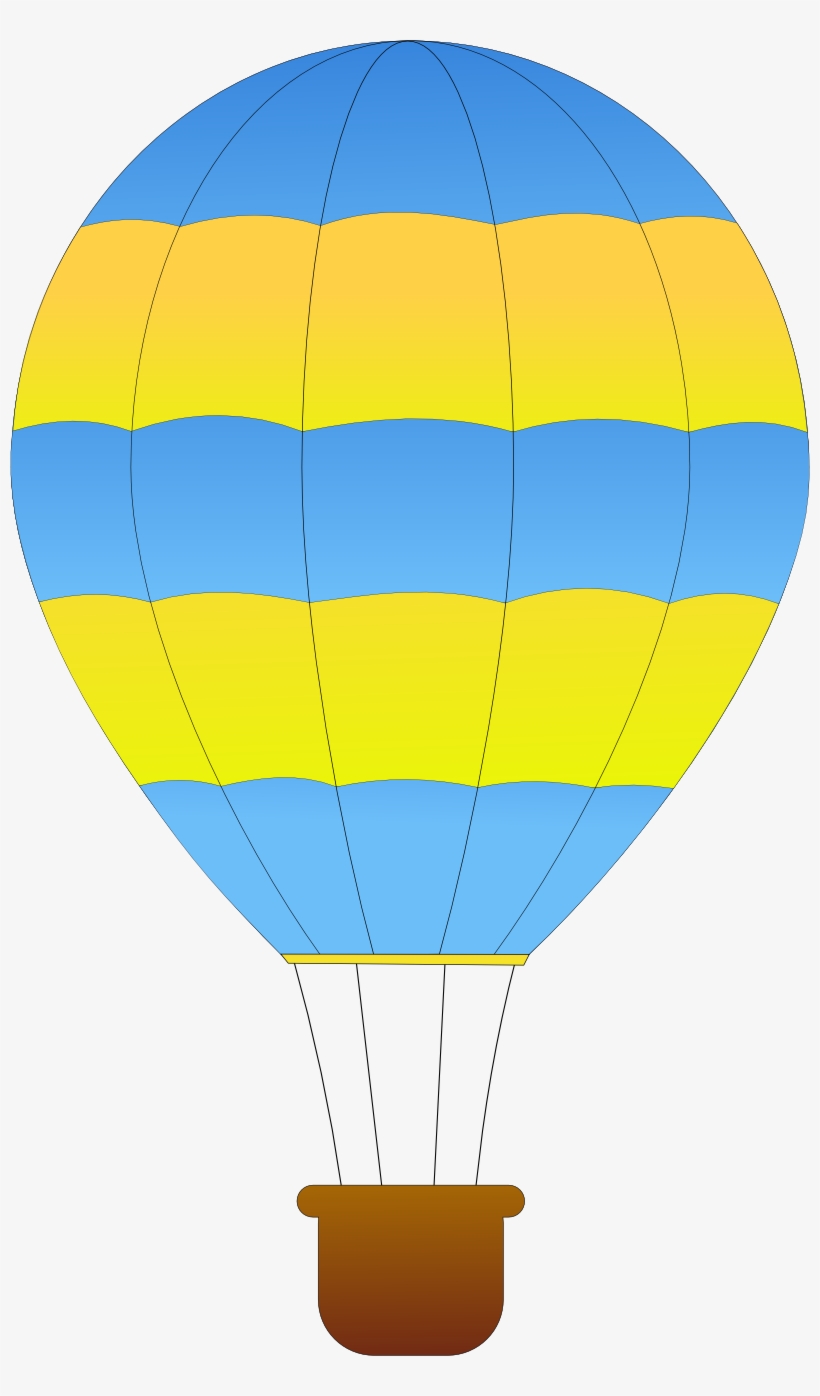Rec - Clipart - Hot Air Balloon Clip Art Png, transparent png #856528
