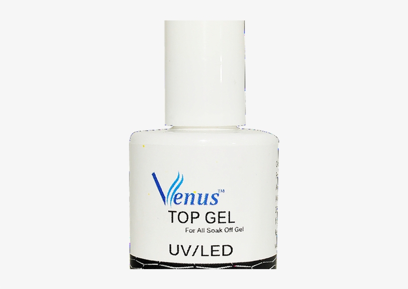 Venus Super Shine Topcoat Non Cleanse - Nail Polish, transparent png #856744