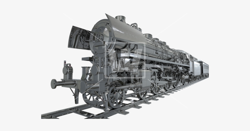 Png Chrome Locomotive - Electric Generator, transparent png #856758