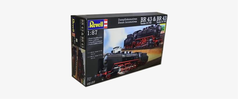 Cloud Zoom Small Image - Revell 1:87 - Steam Locomotive Br 43, transparent png #856763