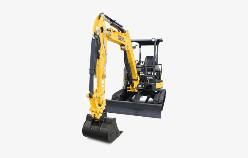 2 Compact Excavator - Gehl Z45 Gen 2, transparent png #856813