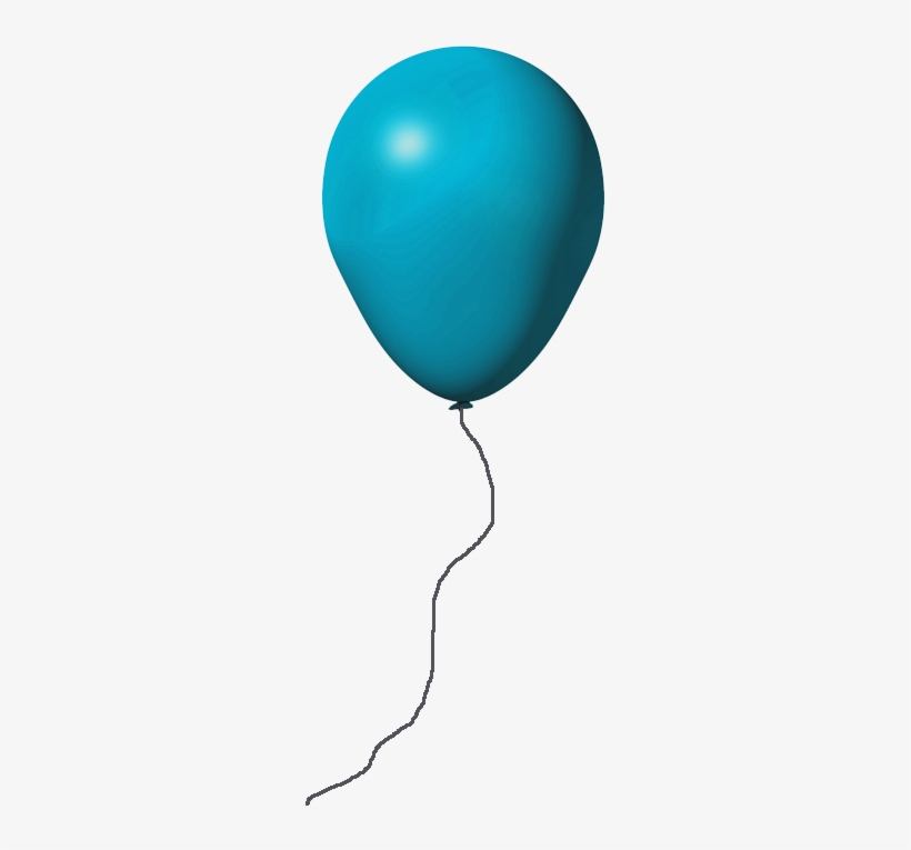 Light Blue Balloon Png, transparent png #856952