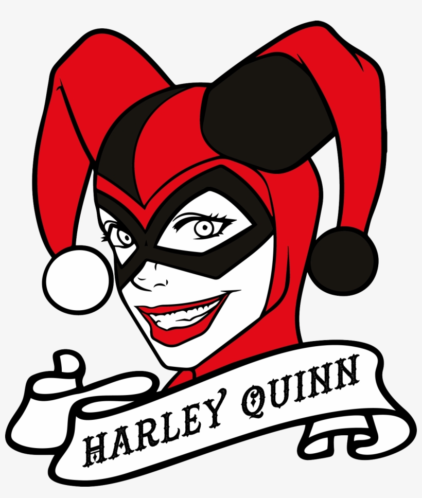 Harley Quinn Logotype By Robertojoel1307 On Deviant - Harley Quinn Logo Png, transparent png #857530