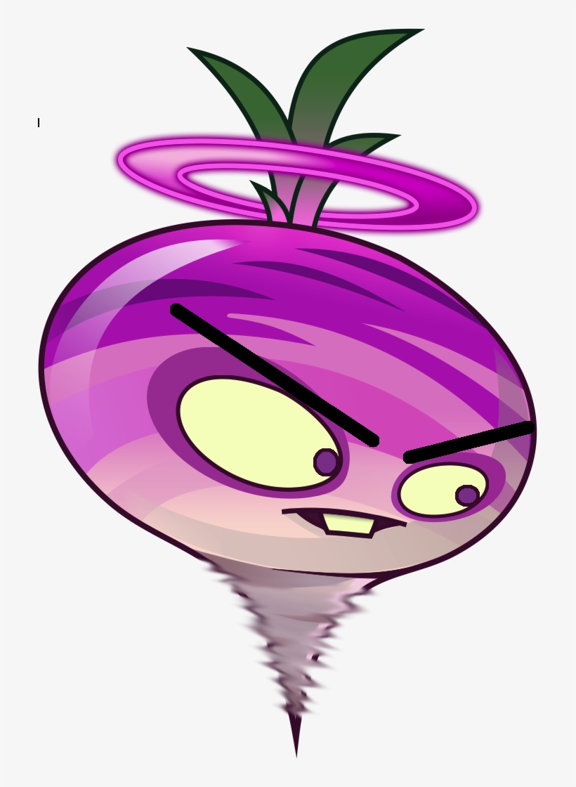 Tornado Turnip - Pvz 2 Tile Turnip, transparent png #857573
