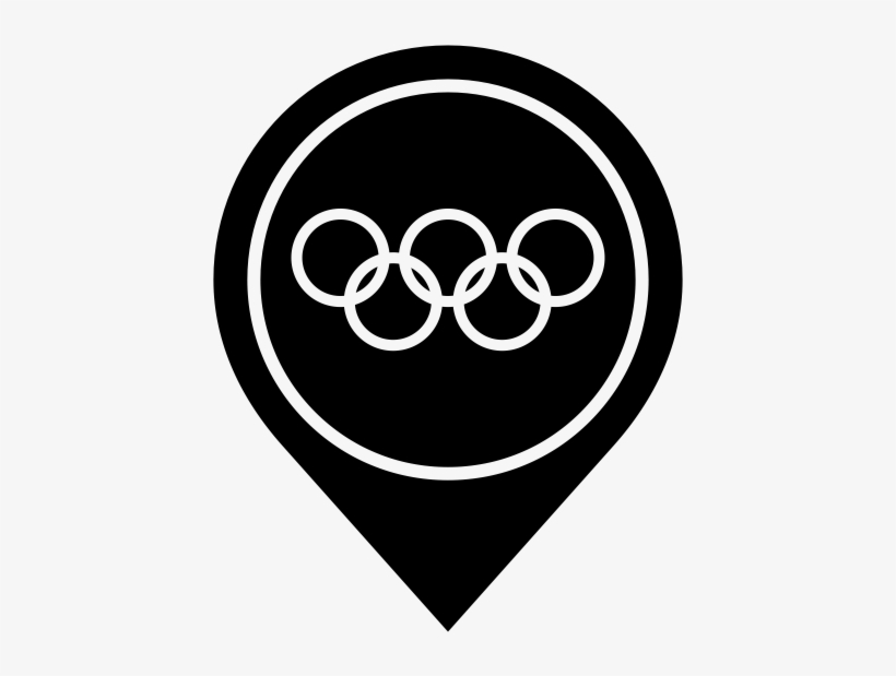 Olympic Flag Rubber Stamp - London 2012, transparent png #857575