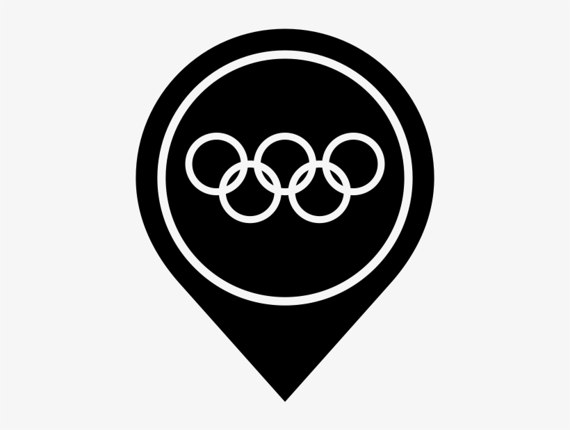 Olympic Flag Rubber Stamp - London 2012, transparent png #857575