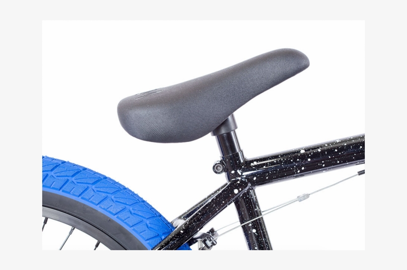 Black With Blue Splatter Bmx, transparent png #857688