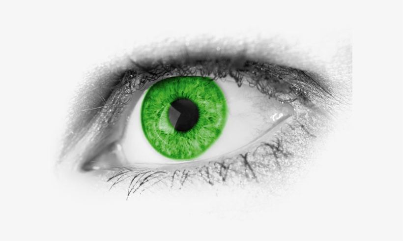 /pe Eyes Png - Green Eyes, transparent png #857826