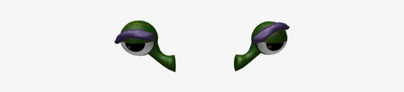 Detachable Green Monster Eyes - Roblox, transparent png #857878