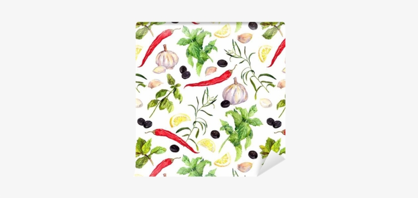 Spices And Herbs, Seamless Cooking Pattern - Toalha De Mesa - Karsten - Antiformiga - Pepper - 1.40, transparent png #857939