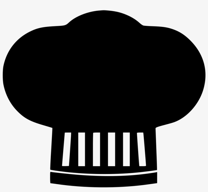 Chef Restaurant Chefhat Cap Hygiene Cooking Comments - Gorro De Chef Negro Png, transparent png #858037