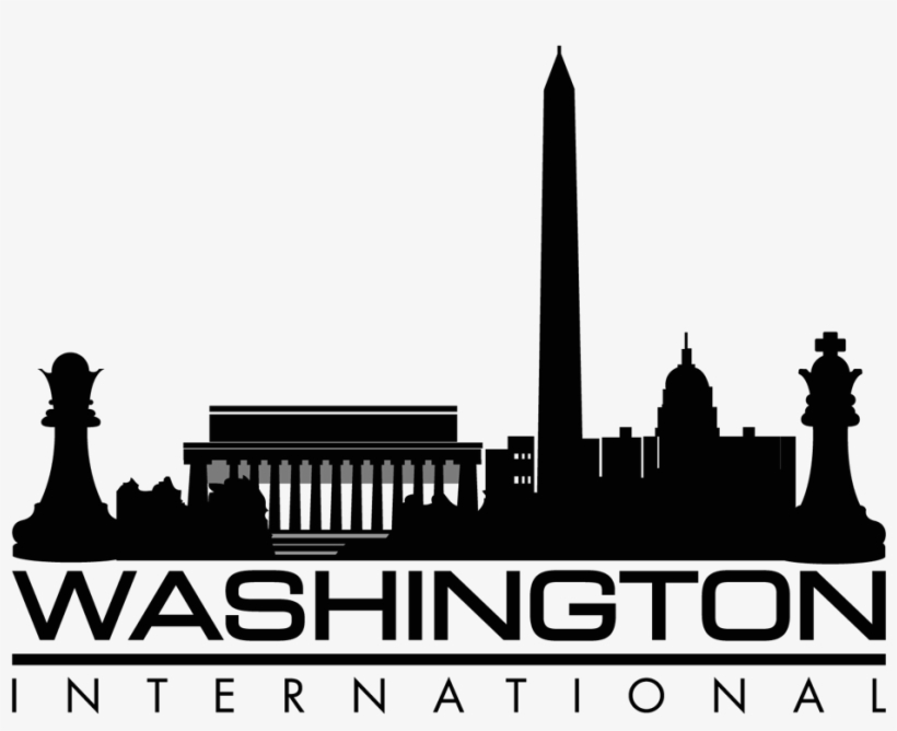 Washington Dc Skyline Silhouette Png Png Transparent - Washington Skyline Png, transparent png #858160