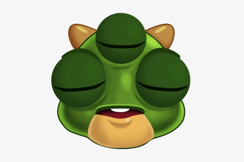Blocker Frobble 2 Close Eyes - Bubble Witch 2 Saga, transparent png #858270