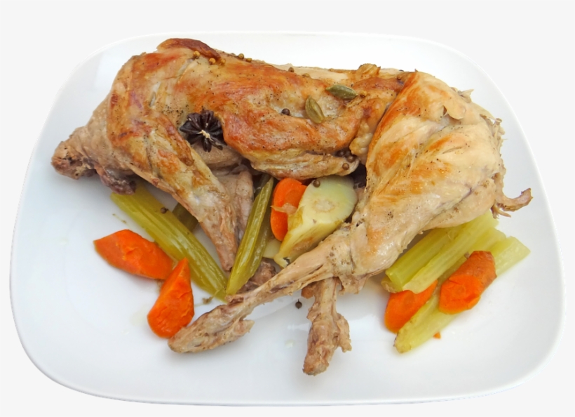 Rabbit, Whole, Cooked, Dinner, Food, Meal, Cooking, - Kasuzuke, transparent png #858624