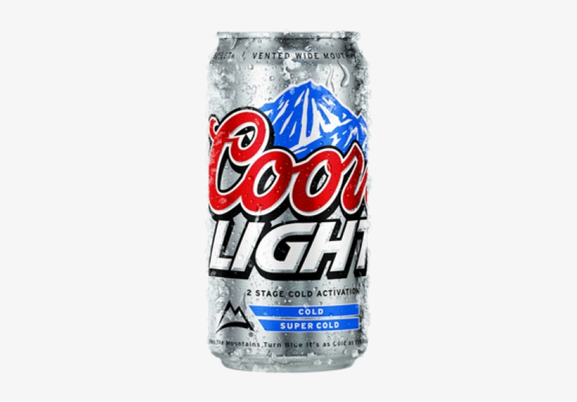 Coors Light - Coors Light Can Uk, transparent png #859282