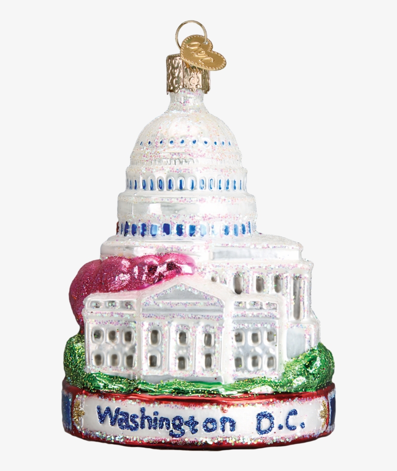 Old World Christmas Washington D.c. Ornament, transparent png #859283
