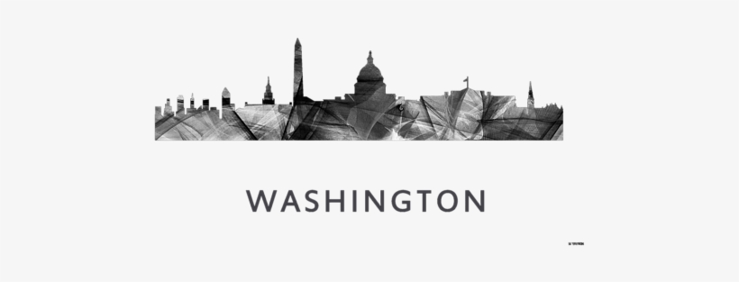 Related Wallpapers - Trademark Fine Art 'washington Dc Skyline Wb-bw' Canvas, transparent png #859300
