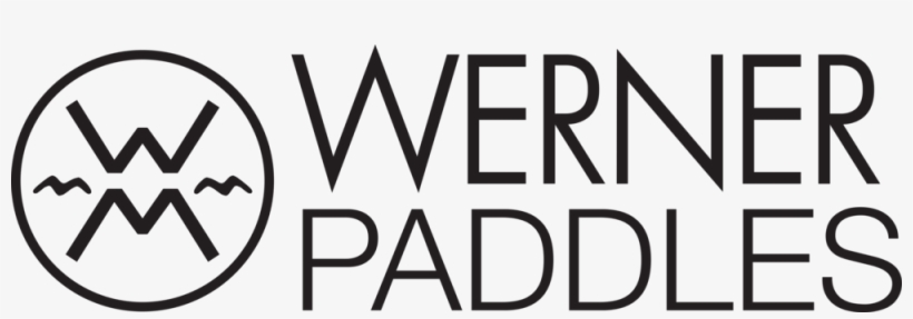 Family Logo Werner Paddles Side Stacked Black - Werner Paddles Logo Png, transparent png #859759