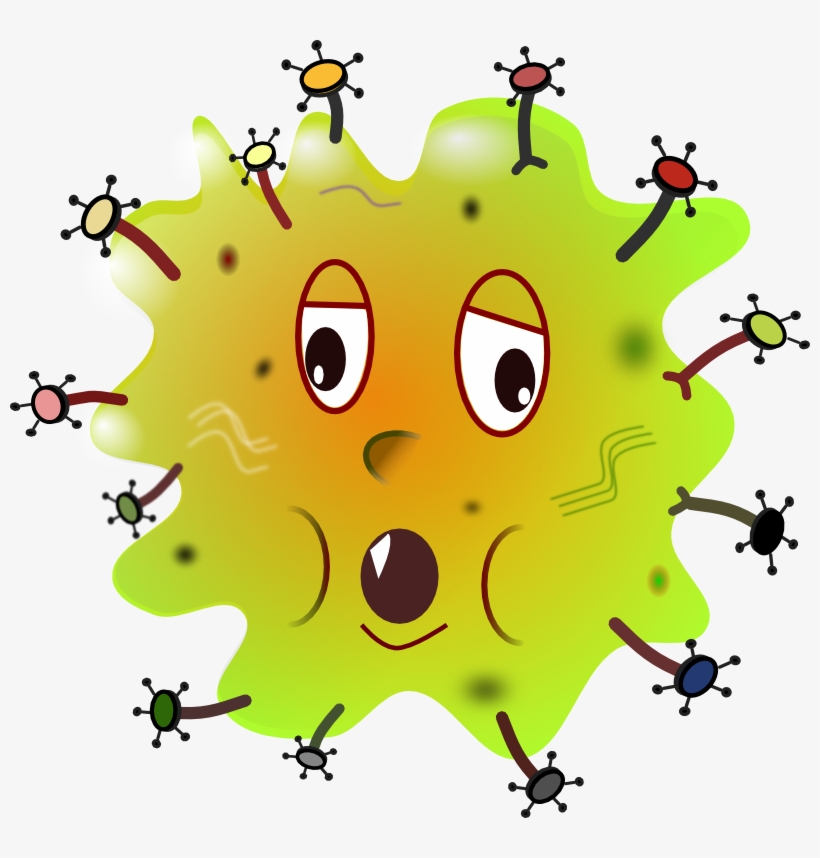 Flu Graphic Huge Freebie Download For - Germ Clip Art, transparent png #859922