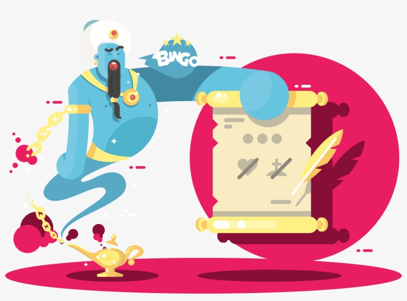 Genie Comes Up With Unique Article Topics Guaranteed - Illustration, transparent png #8500003