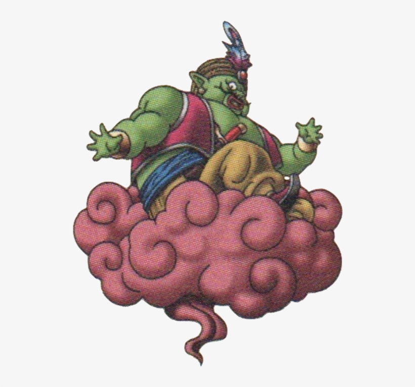 Djinn Genie - Dragon Quest Cloud Surfer, transparent png #8500104