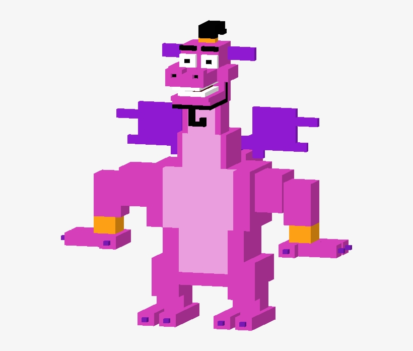 Dragon Genie - Disney Crossy Road Dragon Genie, transparent png #8500285