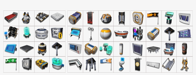 Union Cosmos No Mans Sky Base Building Elementos - Storage In Base No Man's Sky, transparent png #8500943