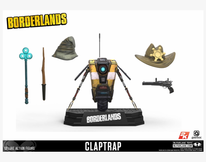 Claptrap Figure, transparent png #8501214