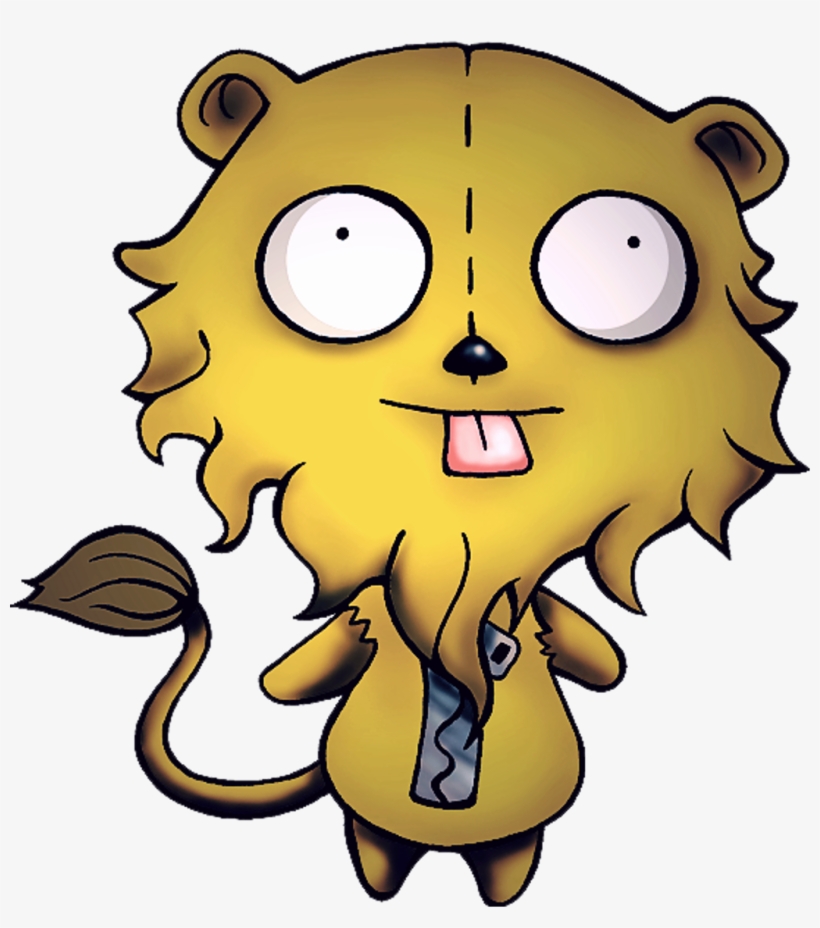 Gir Sticker - The Cowardly Lion, transparent png #8501332