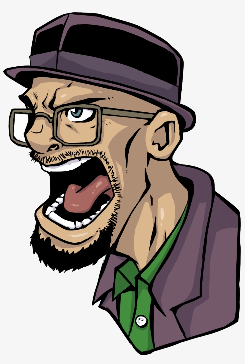 Walter White Die Cut Sticker - Cartoon, transparent png #8502232