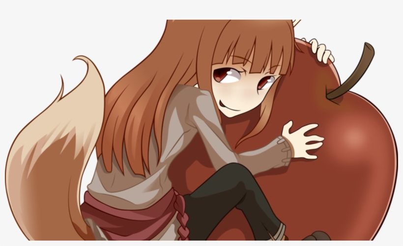 Cute Holo Spice And Wolf, transparent png #8502393