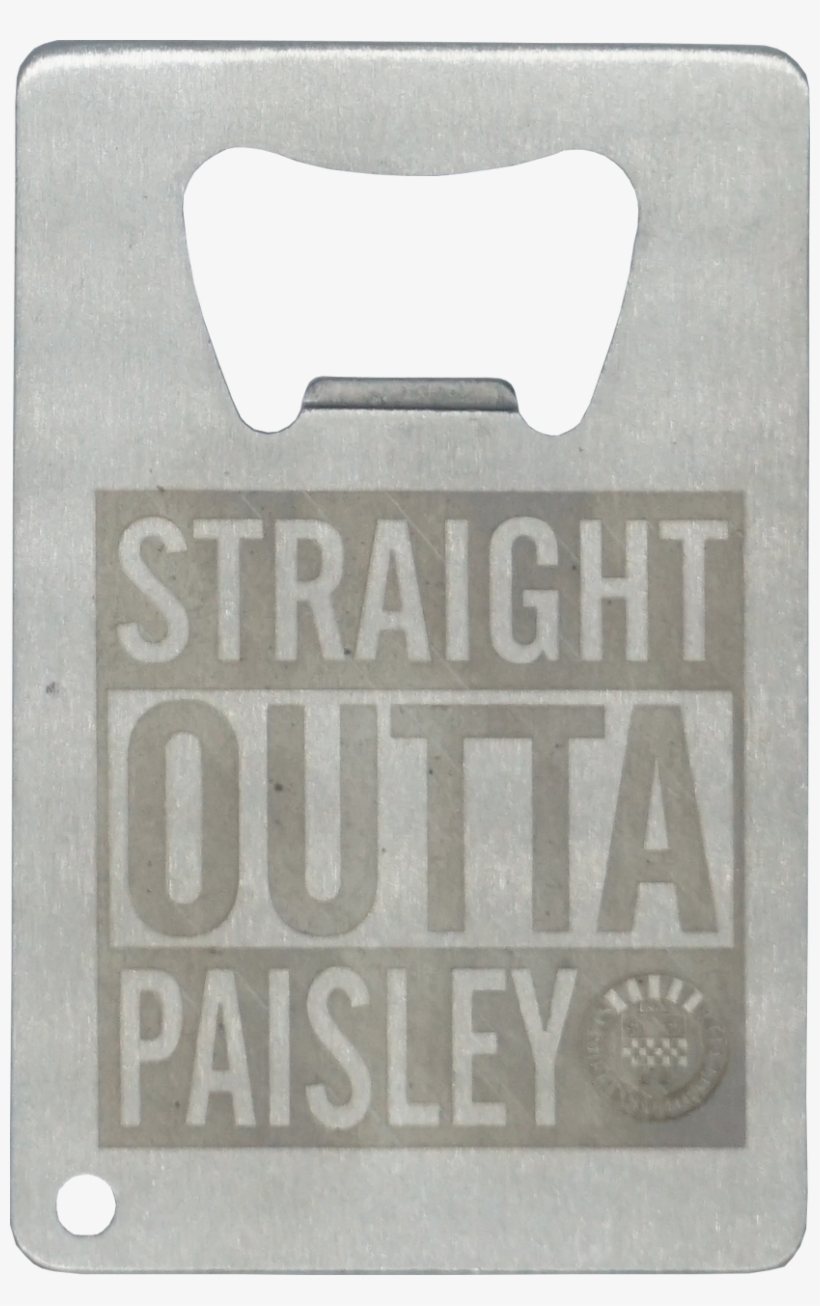 'straight Outta Paisley' Bottle Opener - Bottle Opener, transparent png #8502425
