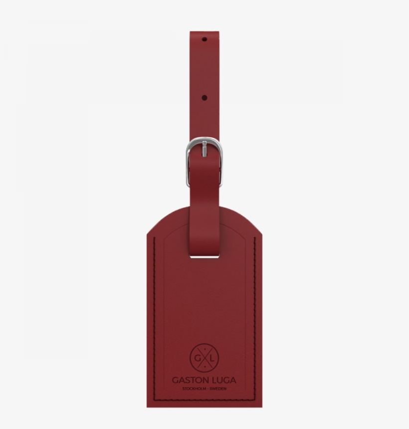 Coloured Address Tag - Leather, transparent png #8503377