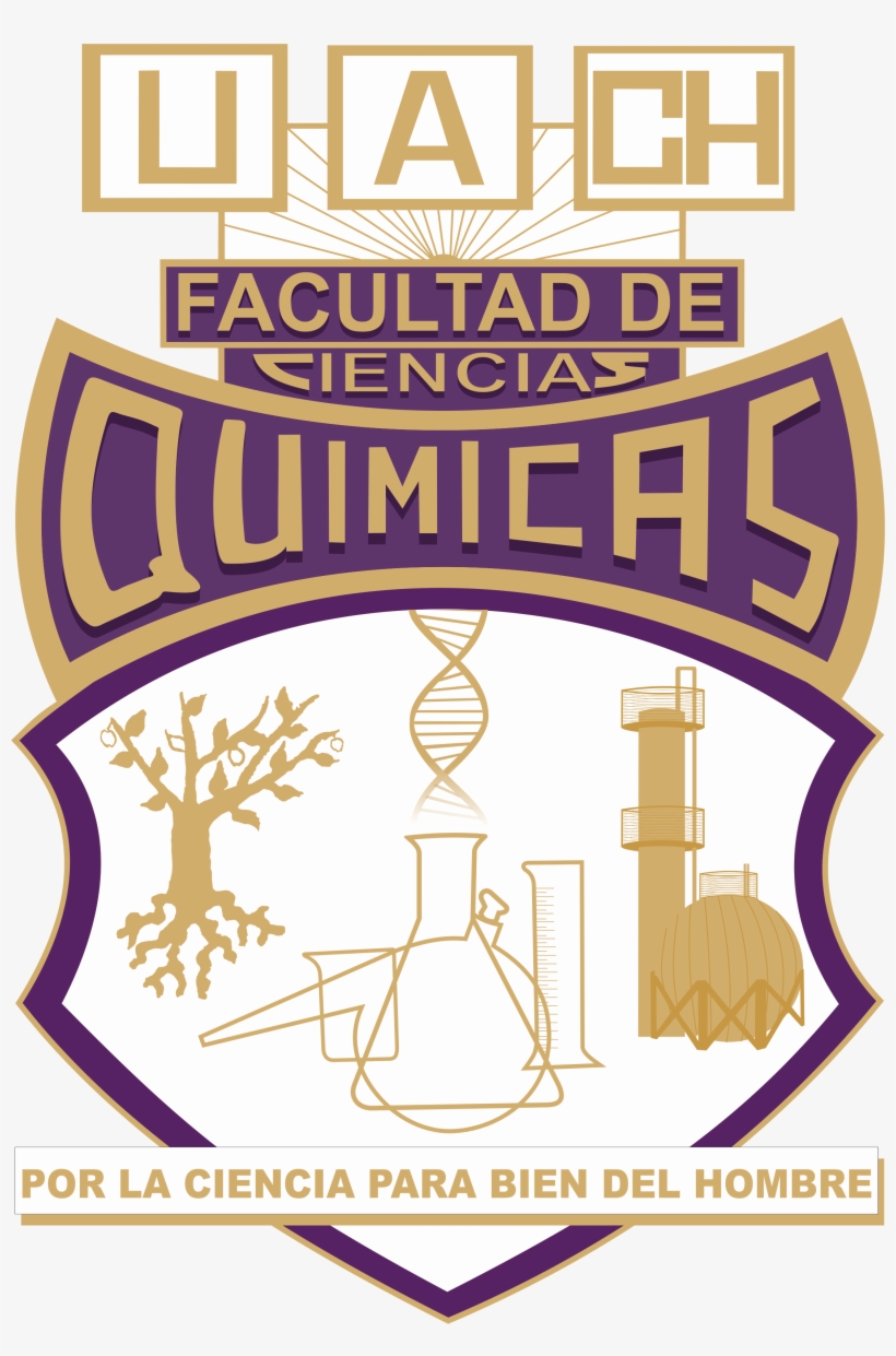 Escudo Facultad De Ciencias Químicas Plano - Facultad De Ciencias Quimicas Uach, transparent png #8503411