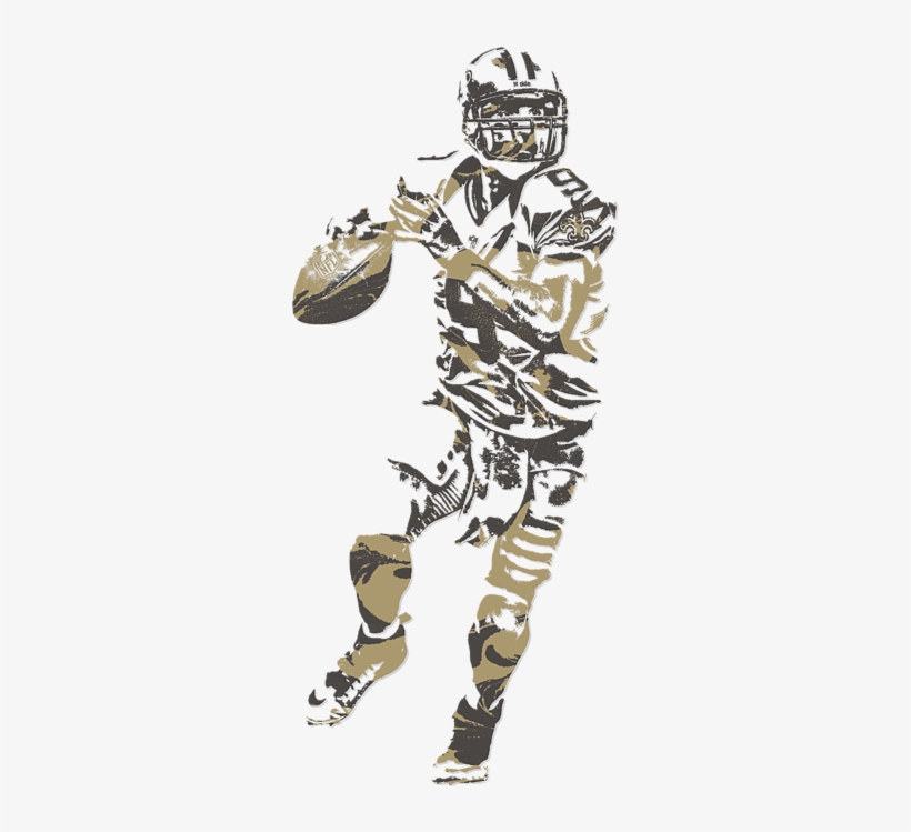 Click And Drag To Re-position The Image, If Desired - New Orleans Saints Shirt Brees, transparent png #8503432
