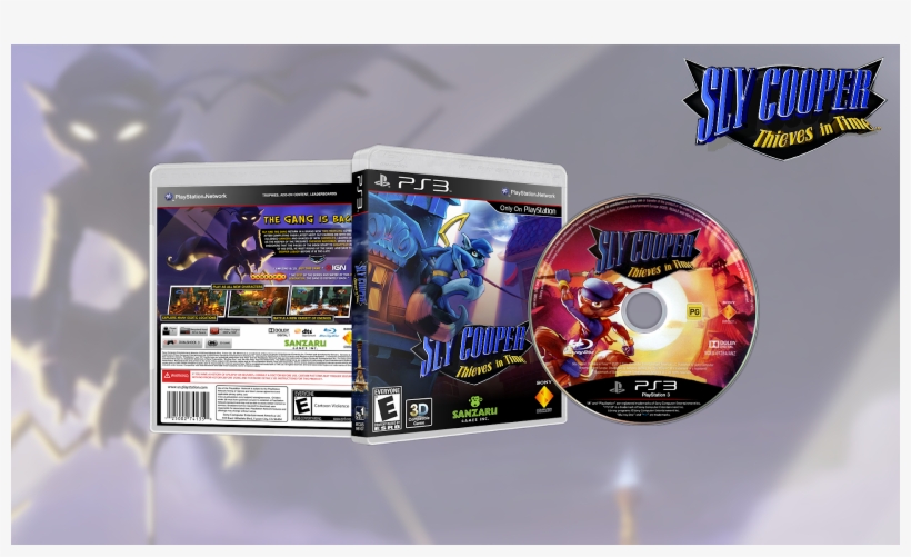 Sly Cooper Thieves In Time Usa/europe Ps3 Download - Pc Game, transparent png #8503464