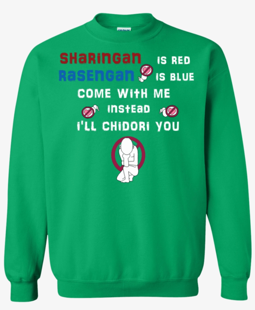 Sharingan, Rasengan And Chidori - Sweater, transparent png #8504224