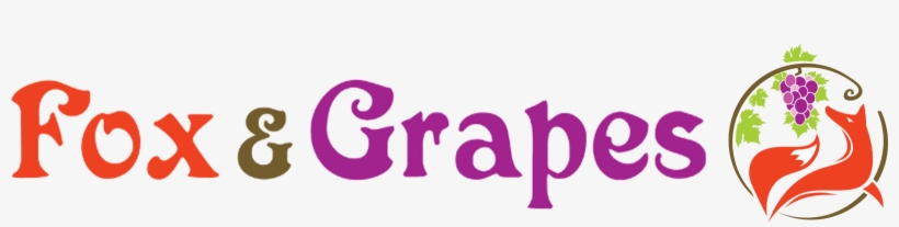 Fox And Grapes - Graphic Design, transparent png #8504539